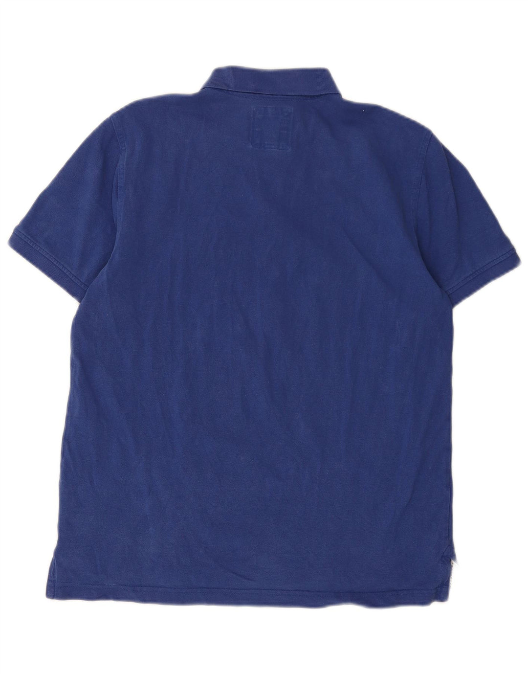 Crew Clothing Polo da uomo grande in cotone blu