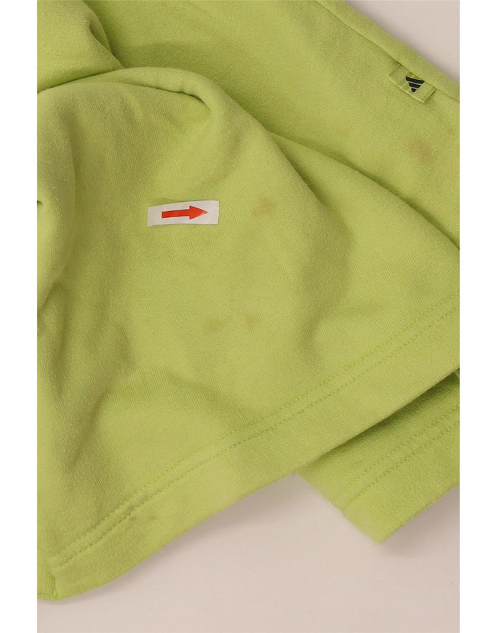 Felpa da donna Adidas Jumper UK 12 cotone verde medio