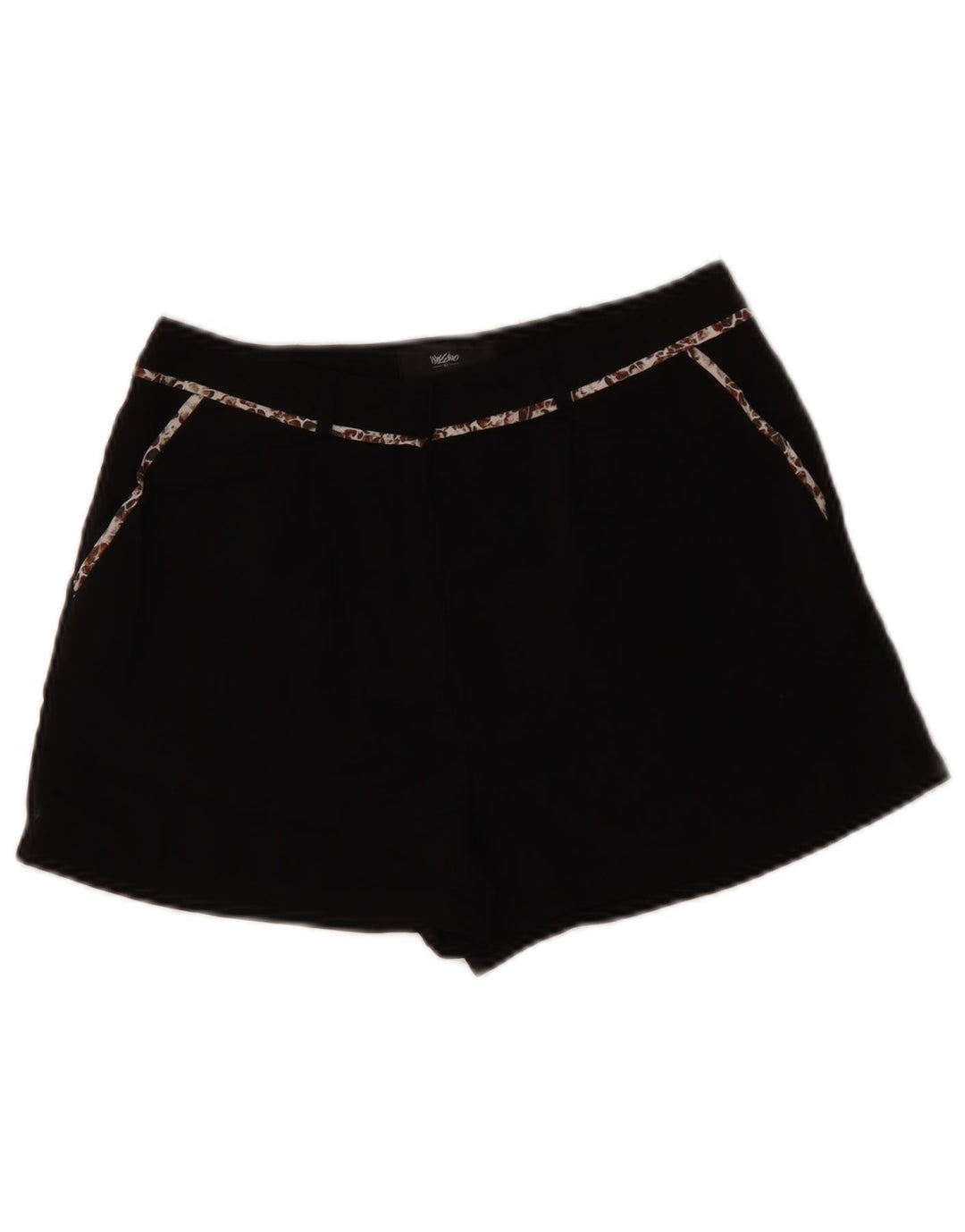 Pantaloncini chino da donna MOSSIMO US 2 XS W28 poliestere nero