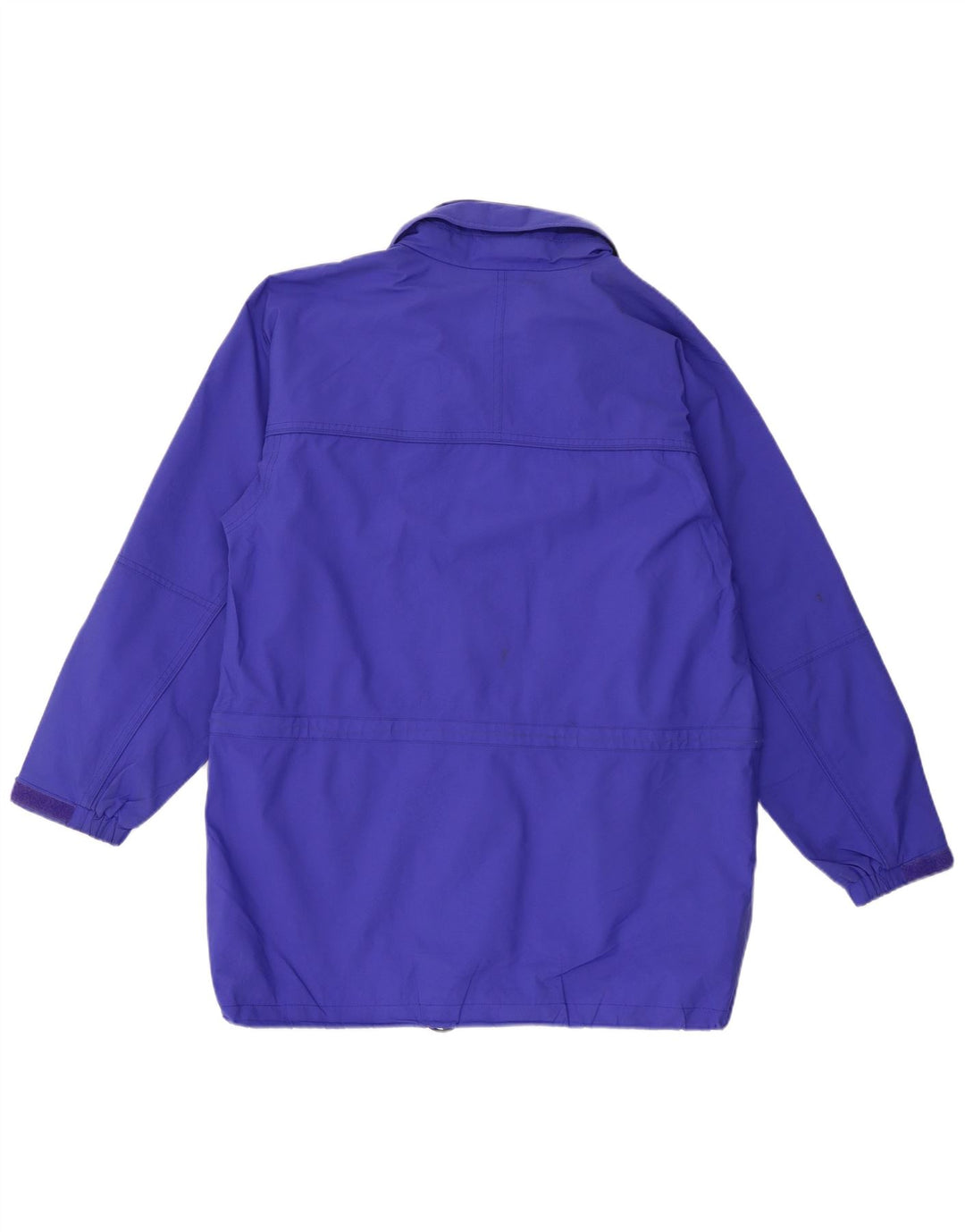 Giacca pratica con cappuccio da donna Eddie Bauer UK 14 Poliestere blu medio