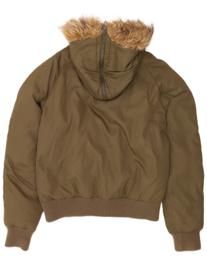 Giubbotto bomber imbottito con cappuccio da donna Killah UK 14 medio kaki poliammide