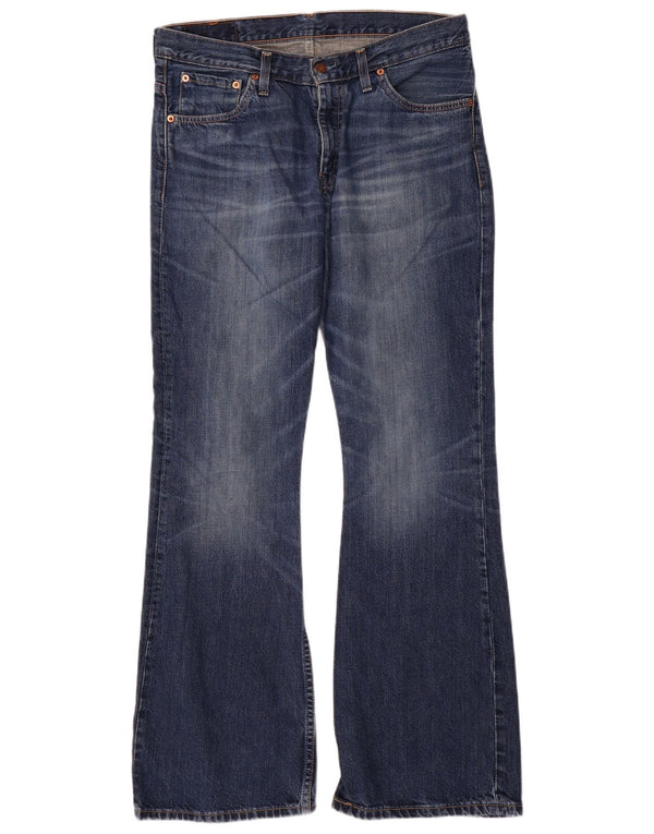 Jeans Levi's Uomo 516 Bootcut W34 L33 Cotone Blu
