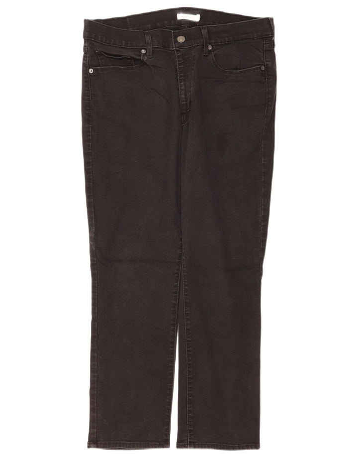 Jeans dritti classici da donna Levi's US 14 XL W32 L28 Neri
