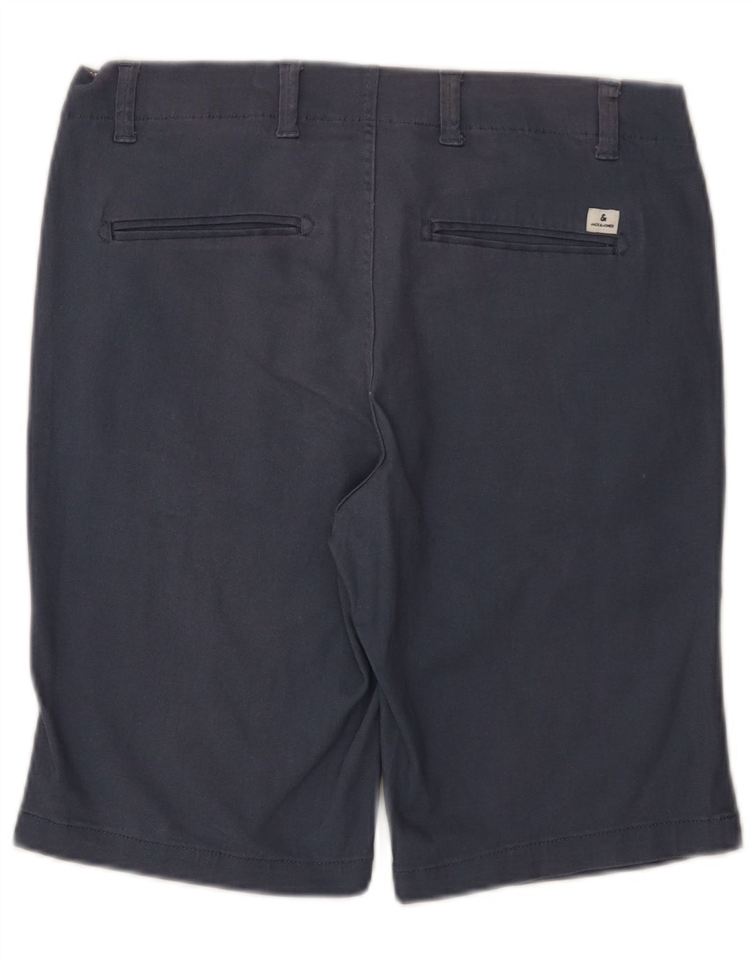 Pantaloncini chino da uomo Jack & Jones medi W32 in cotone blu navy