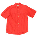 Camicia a maniche corte da uomo Levi's Large rossa