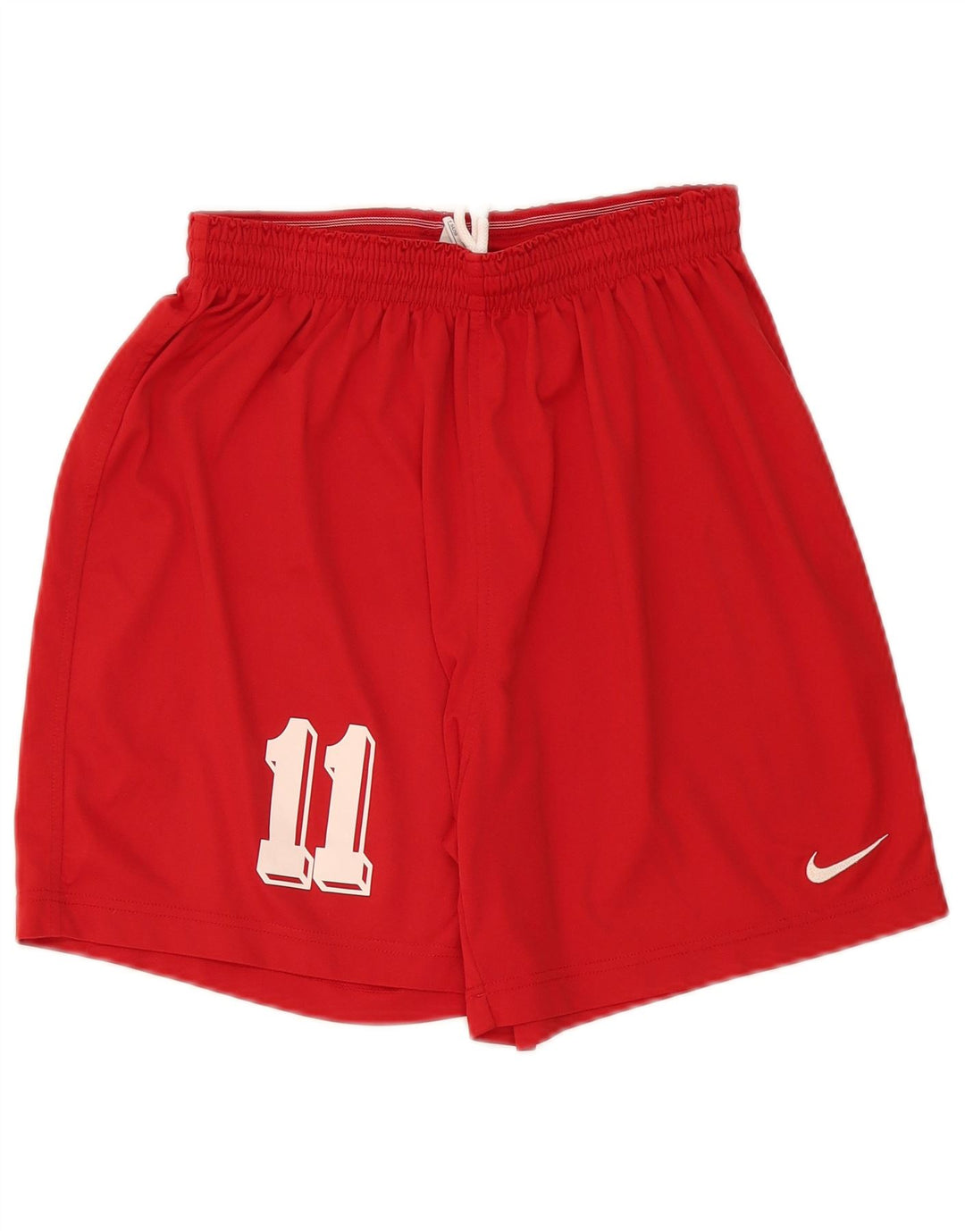Pantaloncini sportivi grafici Nike da uomo UK 34/36 Large Rosso Poliestere