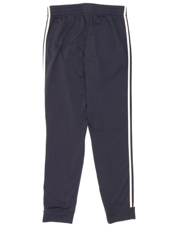 Pantaloni da tuta da uomo Adidas Joggers UK 40/42 Poliestere blu navy medio