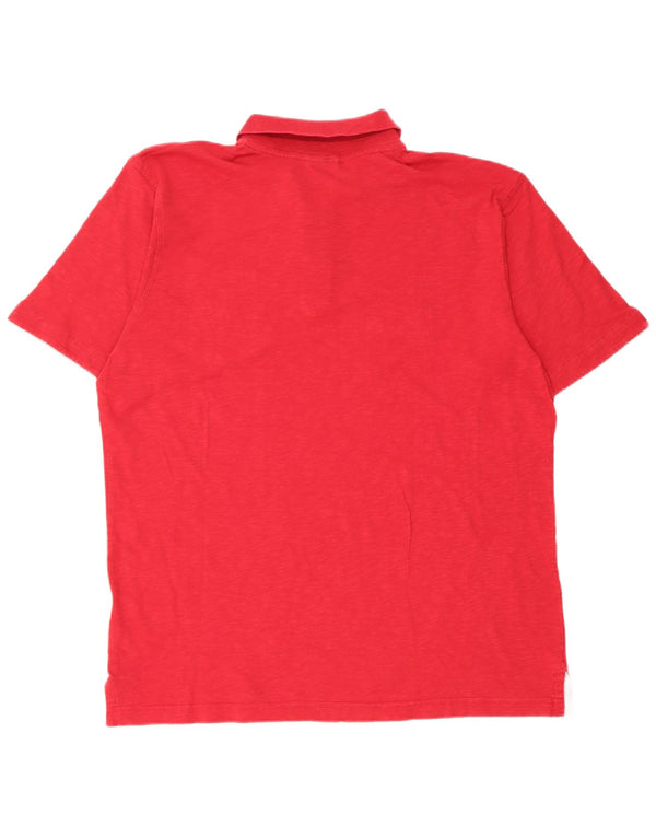 Polo da rugby grafica da uomo North Sails XL in cotone rosso
