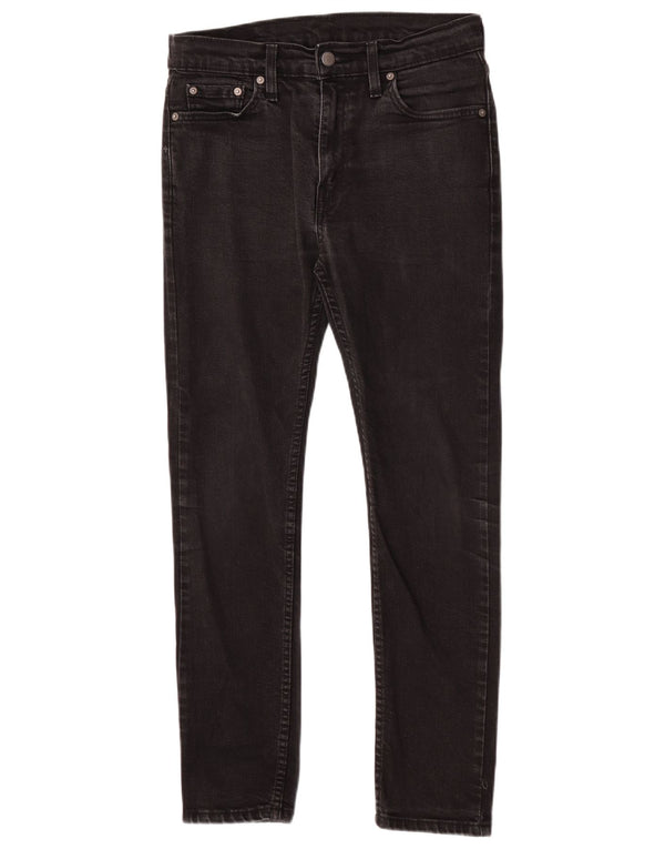 Jeans Levi's Uomo 510 Skinny W30 L30 Cotone Nero