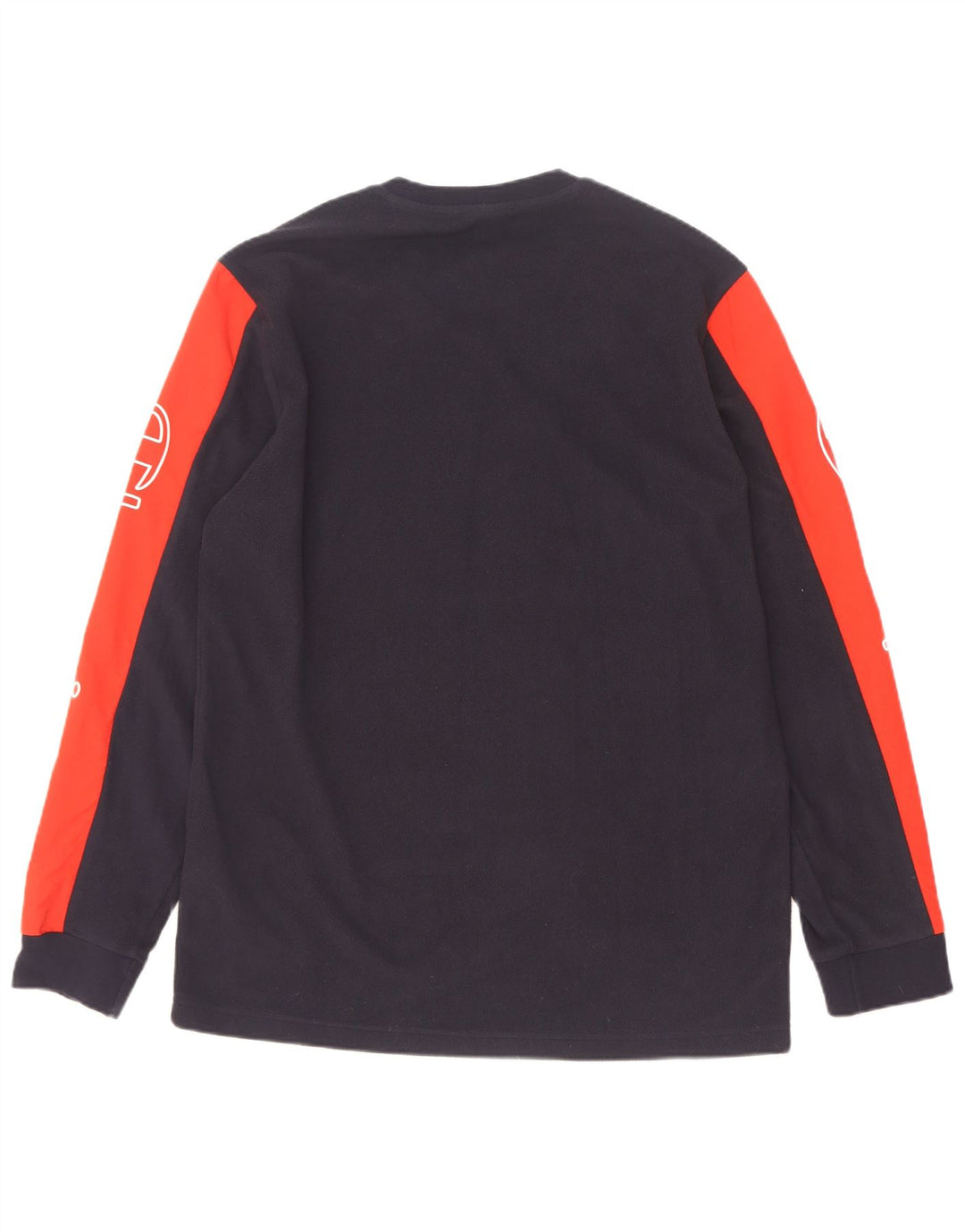 Maglione in pile grafico da uomo Champion XL Poliestere color block blu navy