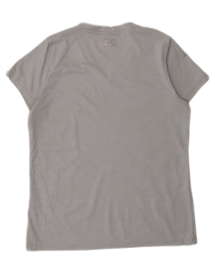 Maglietta Under Armour da uomo Heat Gear Top grande in poliestere grigio