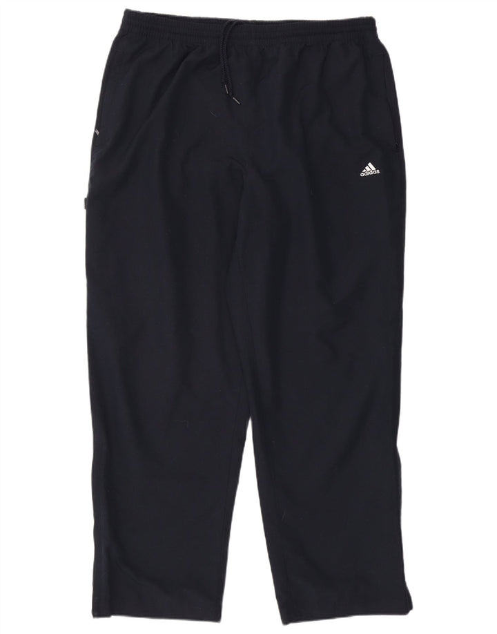 Pantaloni da tuta da uomo Adidas 2XL poliestere blu navy