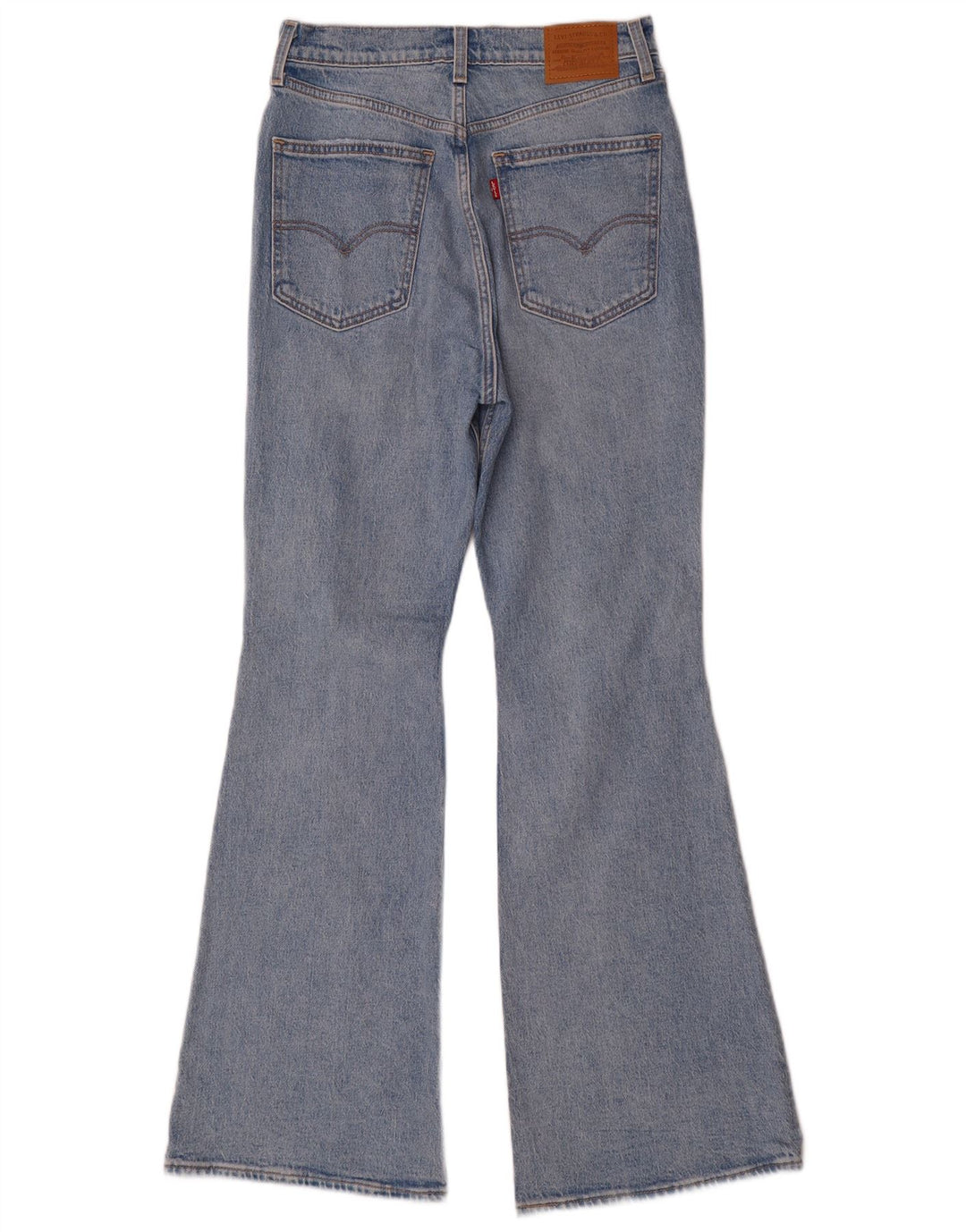 Jeans svasati a vita alta effetto vissuto Levi's da donna W29 L32 in cotone blu