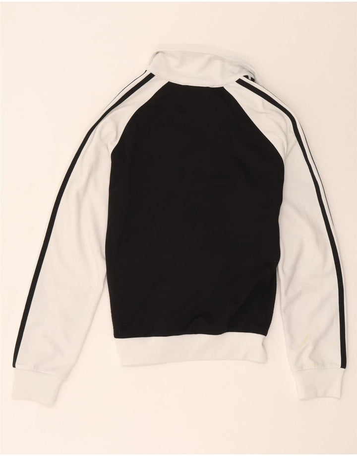 Giacca da tuta da ragazzo Adidas 11-12 anni Large Black Colourblock