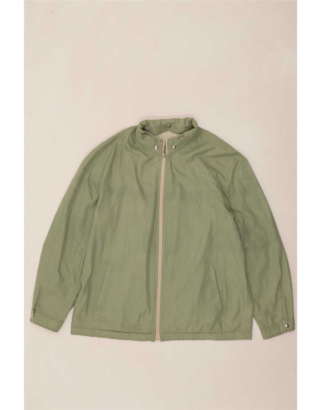 Giacca reversibile con cappuccio vintage da uomo IT 52 XL color block verde