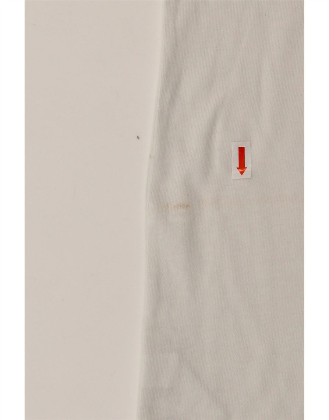 T-shirt da uomo NIKE Top in cotone bianco medio