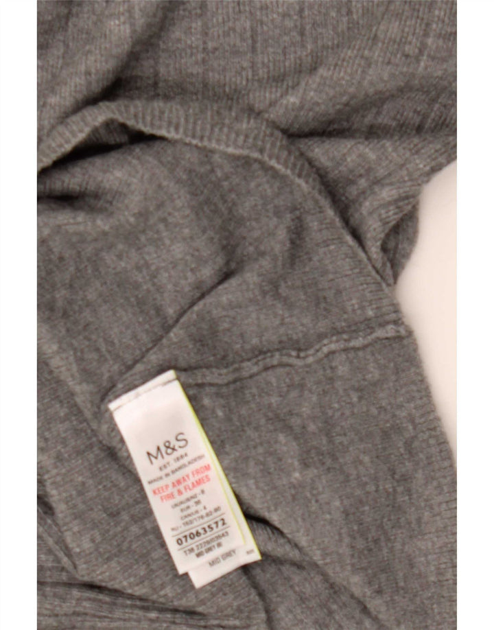 Camicetta da donna Marks & Spencer Top UK 8 Small Viscosa grigia