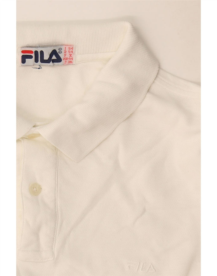Polo Fila Uomo IT 54 XL Bianca