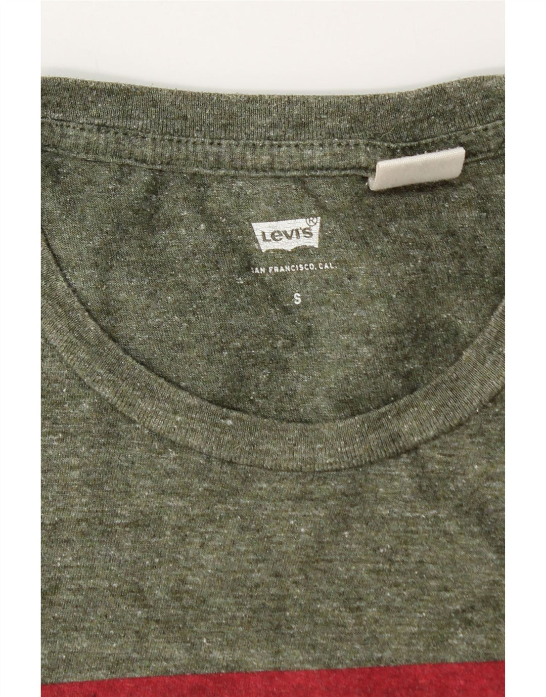 T-shirt grafica da uomo Levi's Top piccola color kaki chiazzato
