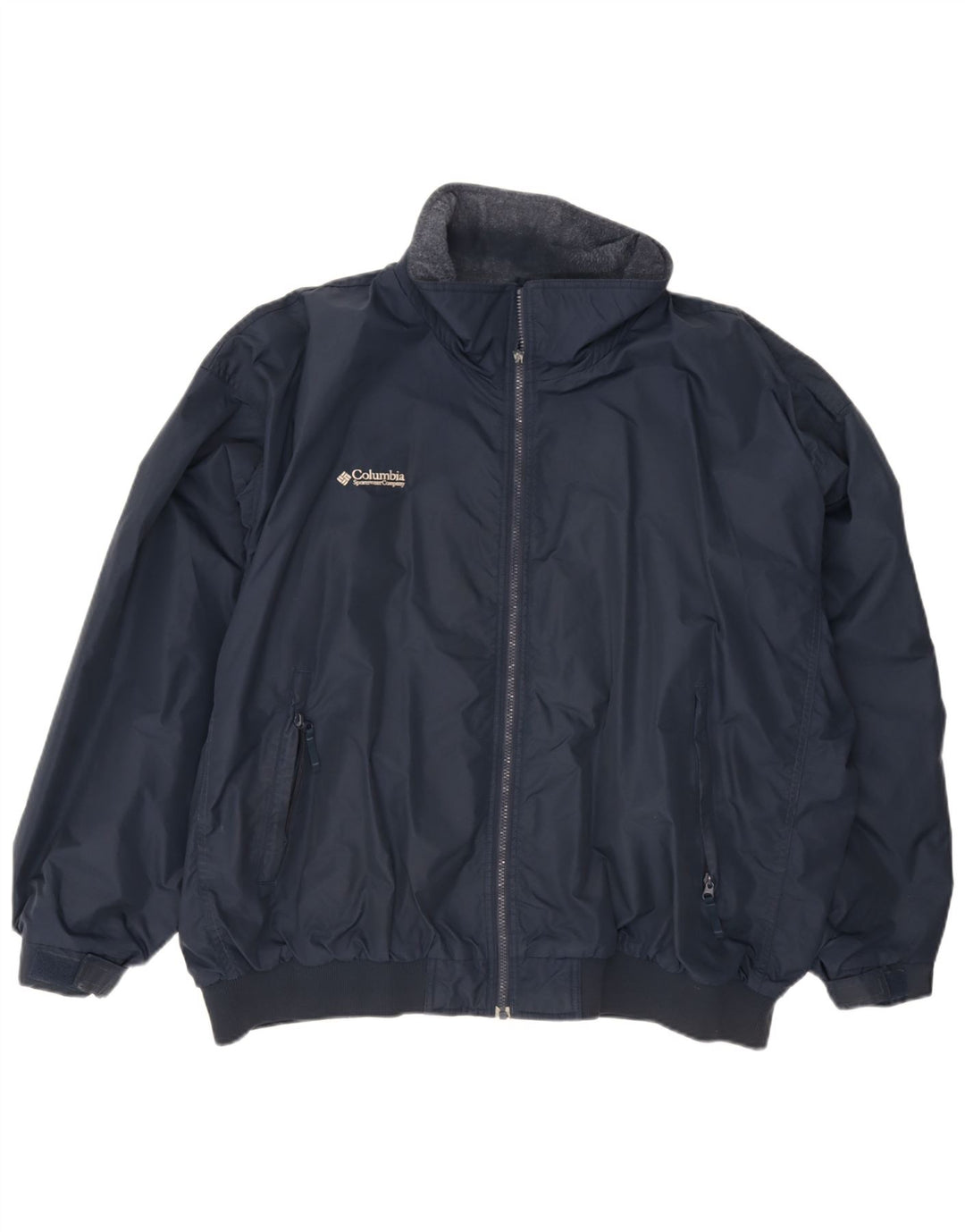 Giacca a vento da uomo Columbia UK 44 2XL Blu navy