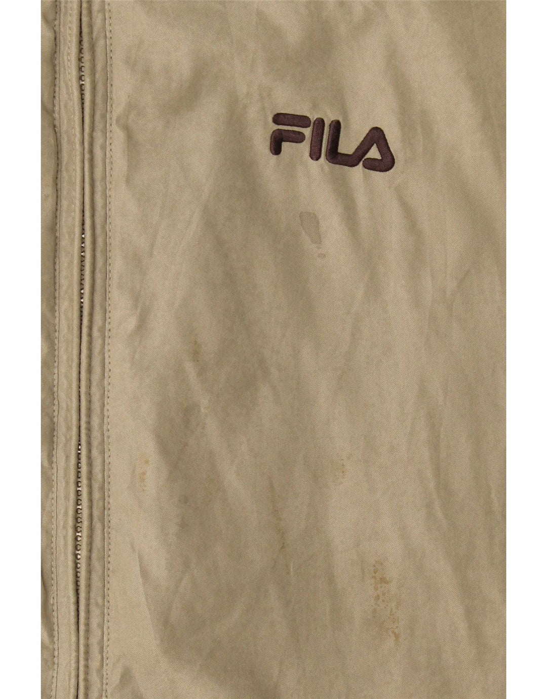 Giacca antipioggia da uomo Fila UK 40 Large Grigio Poliestere