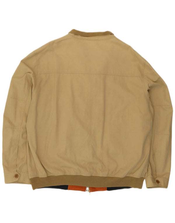 Giubbotto bomber da uomo Amerigo Vespucci UK 44 2XL Poliestere beige