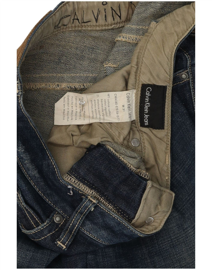 Jeans slim da donna Calvin Klein W31 L29 cotone blu