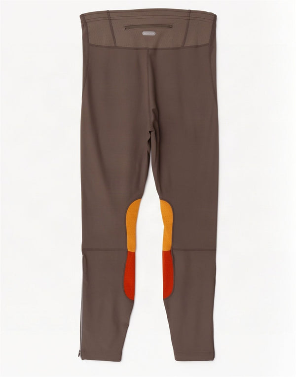 Leggings Nike Dri Fit da donna UK 39/41 Poliestere color block grigio medio