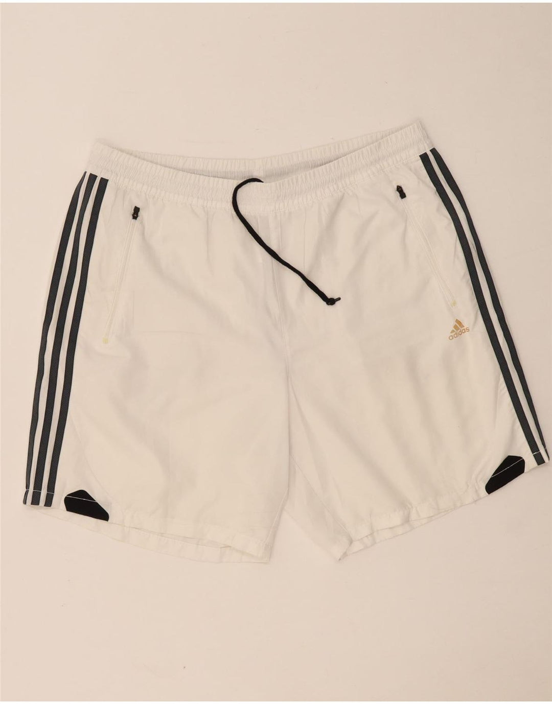 Pantaloncini sportivi ADIDAS Climacool da uomo XL poliestere bianco