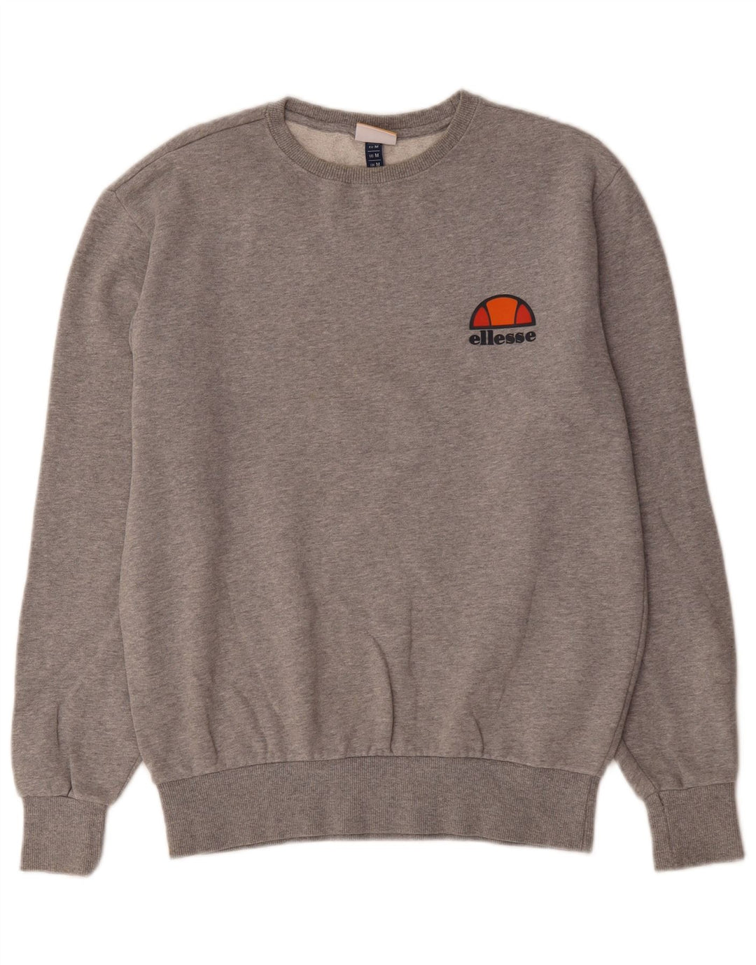 Felpa da uomo Ellesse Maglione in cotone grigio medio