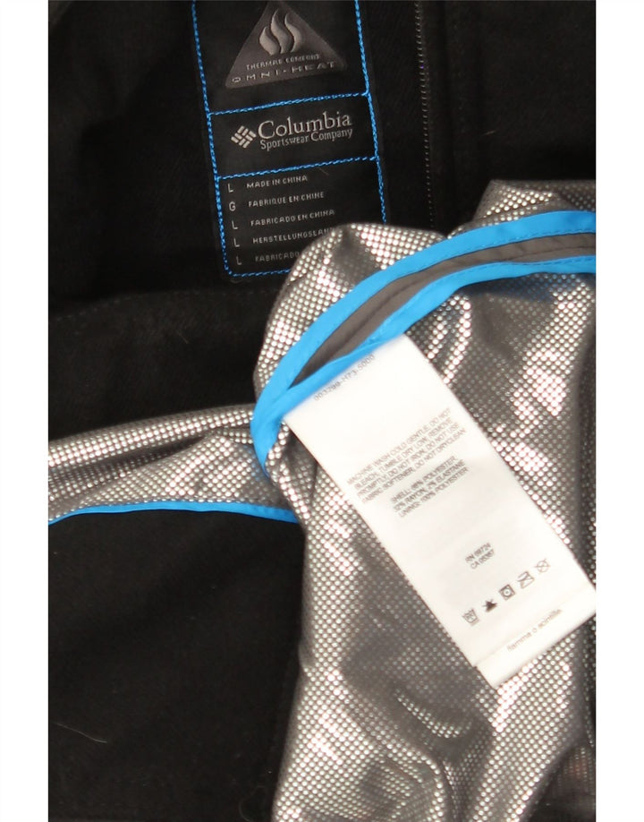 Trench con cappuccio Omni-Heat da donna COLUMBIA UK 14 grande poliestere nero