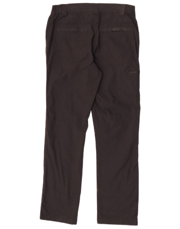 Pantaloni cargo dritti da donna Mountain Warehouse UK 10 Small W28 L29 Neri