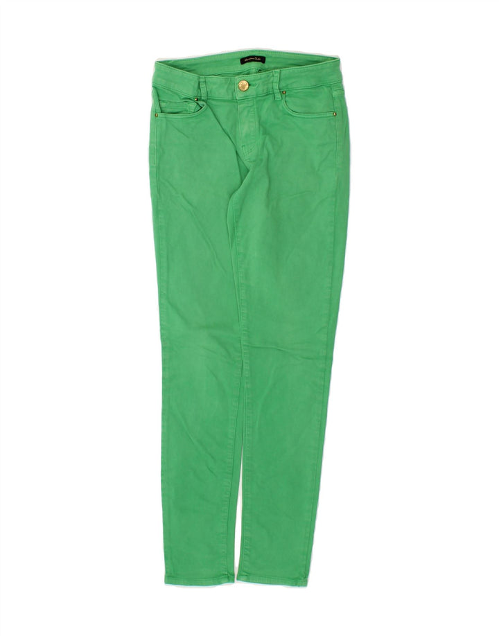 MASSIMO DUTTI Womens Skinny Jeans W24 L28 Green Vintage Massimo Dutti and Second-Hand Massimo Dutti from Messina Hembry 