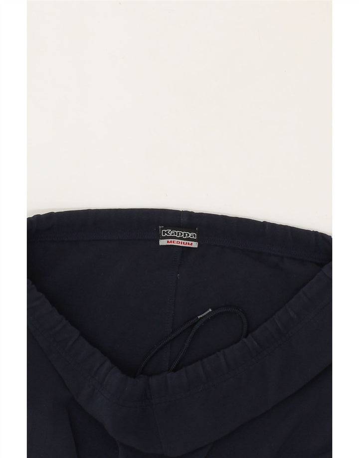 KAPPA Womens Tracksuit Trousers UK 14 Medium Navy Blue Polyester Vintage Kappa and Second-Hand Kappa from Messina Hembry 