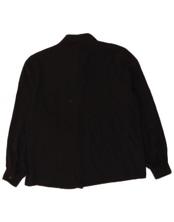 Camicetta da donna Primavera Firenze UK 18 XL Poliestere nero
