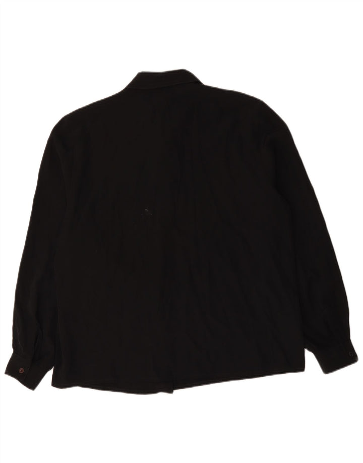 Camicetta da donna Primavera Firenze UK 18 XL Poliestere nero