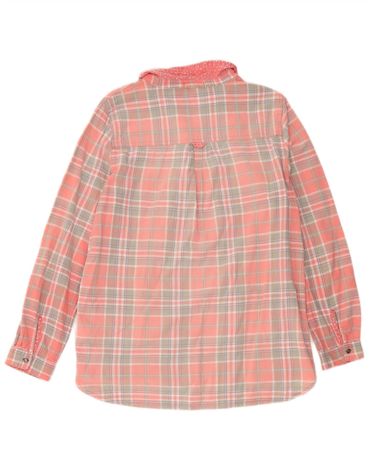 Camicia da donna White Stuff UK 16 Cotone a quadri rosa grande