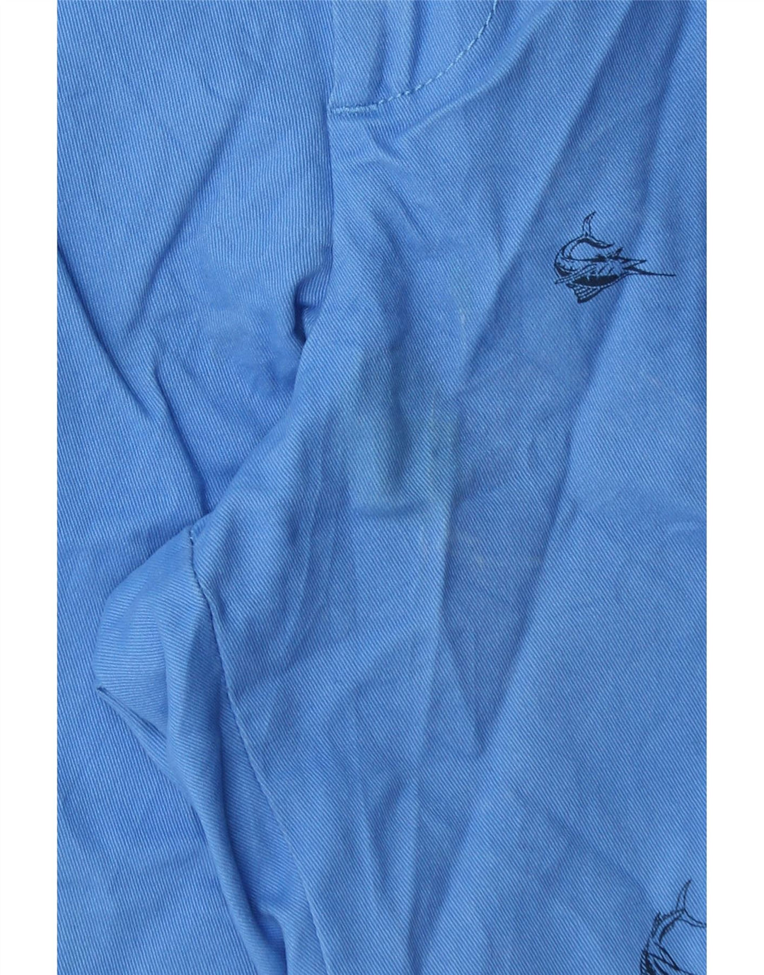 Pantaloncini chino da uomo IZOD Salt Water W34 grandi cotone maculato blu