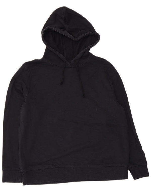 Maglione con cappuccio da donna Marks & Spencer UK 14 grande cotone nero