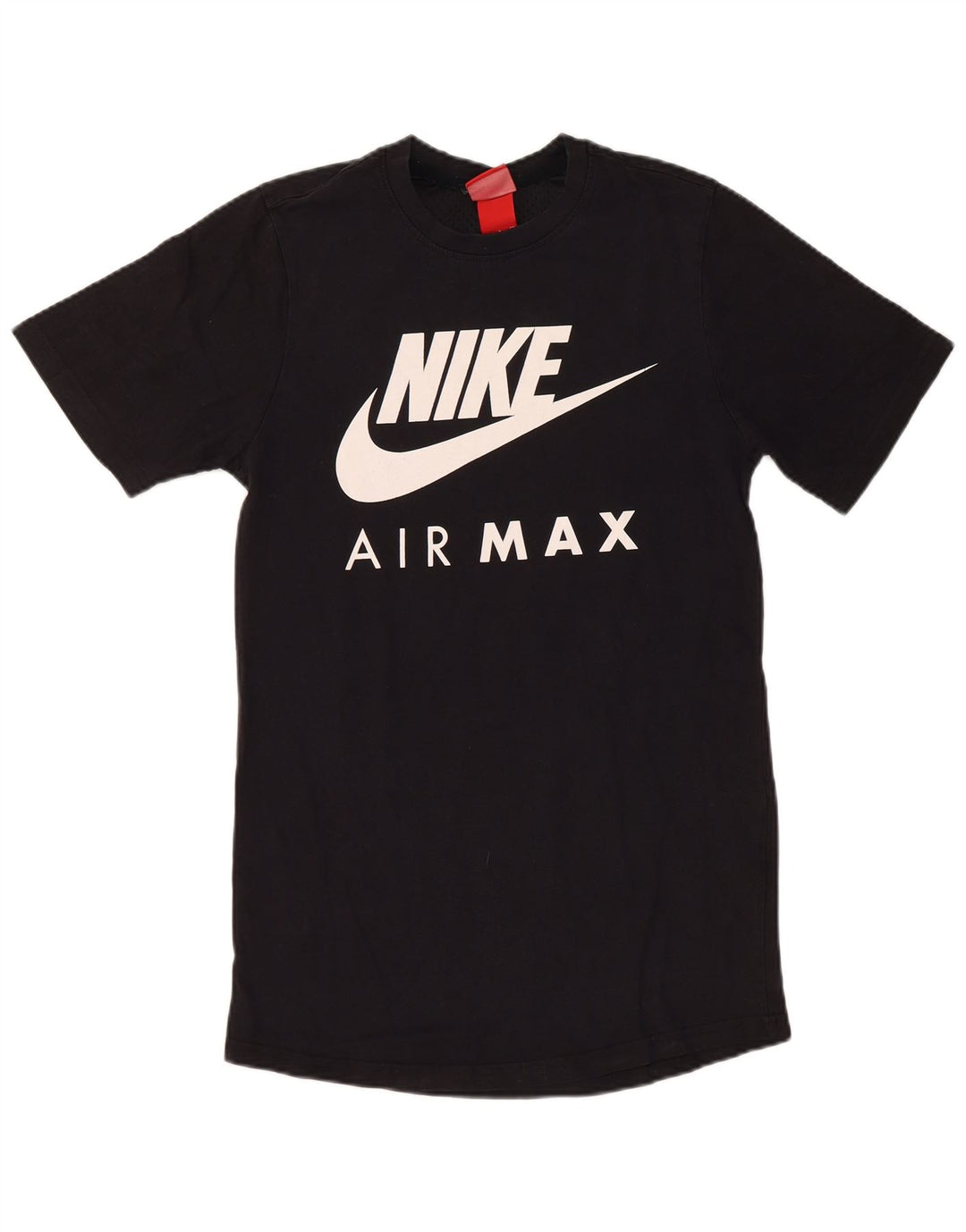 T-shirt grafica Nike Air Max da uomo, piccola, in cotone nero
