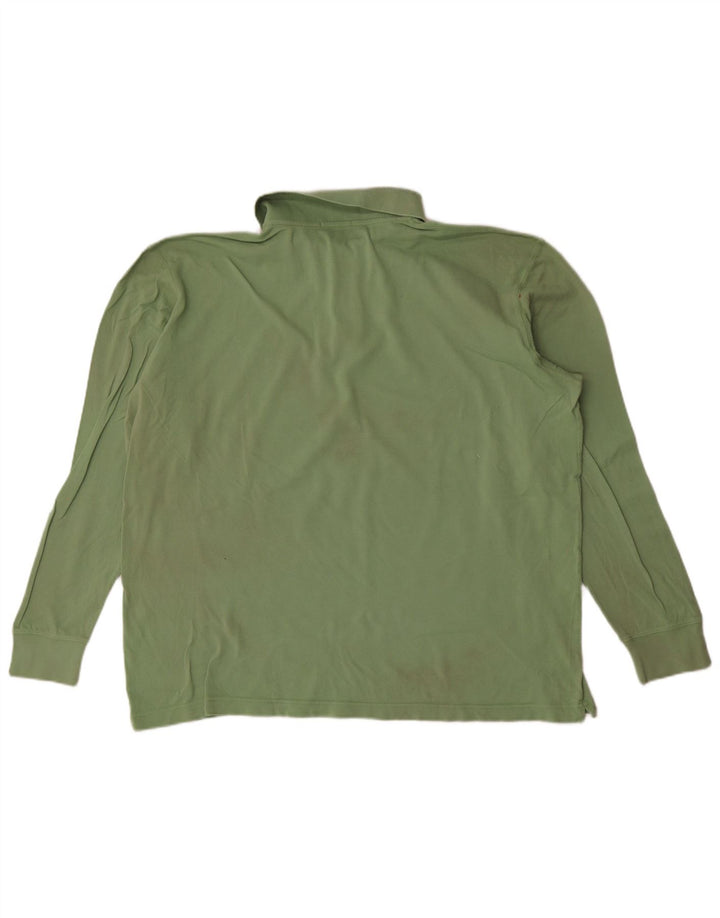 Polo a maniche lunghe da uomo Sergio Tacchini 2XL Verde