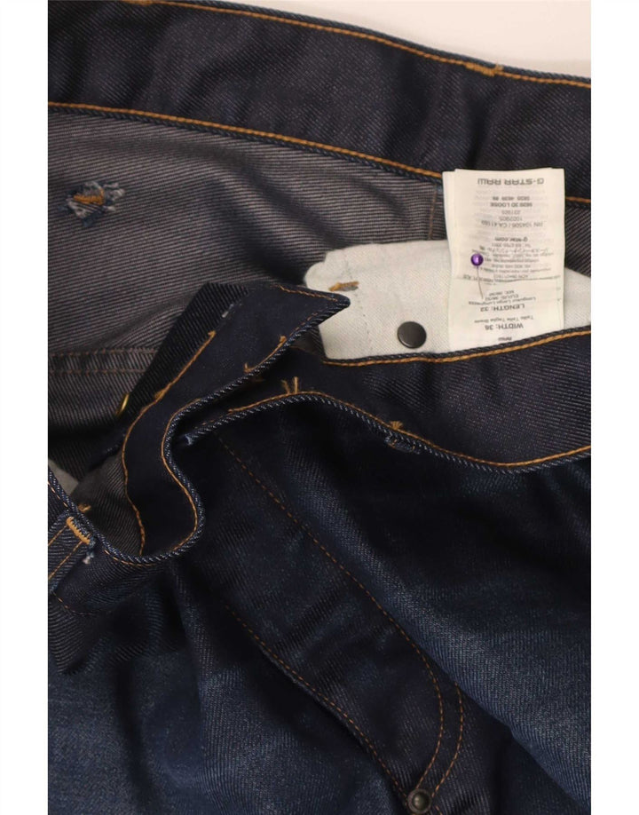 Jeans larghi da uomo G-Star W36 L32 cotone blu navy