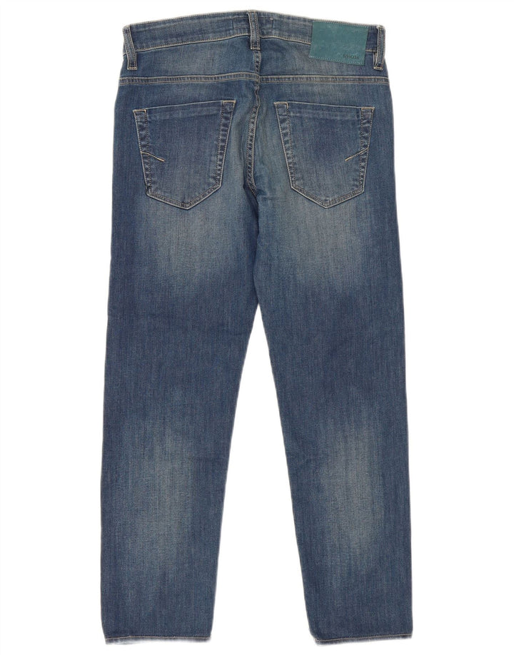 Jeans Cropped Donna SIVIGLIA W30 L26 Cotone Blu