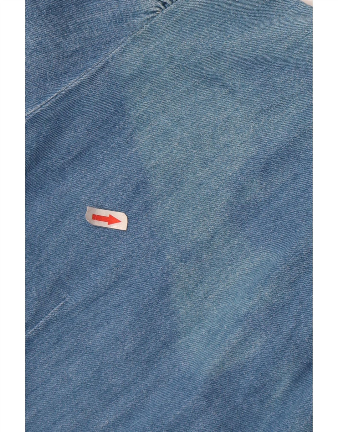 Abito in denim a maniche lunghe da donna Zara UK 12 Blu medio