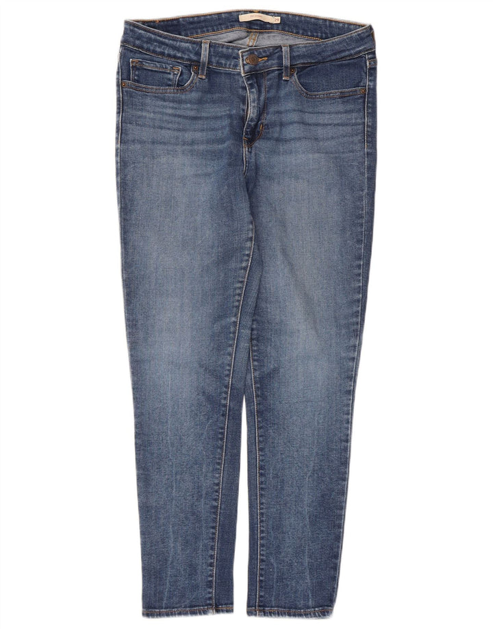 Jeans Levi's da donna 711 skinny W29 L26 cotone blu