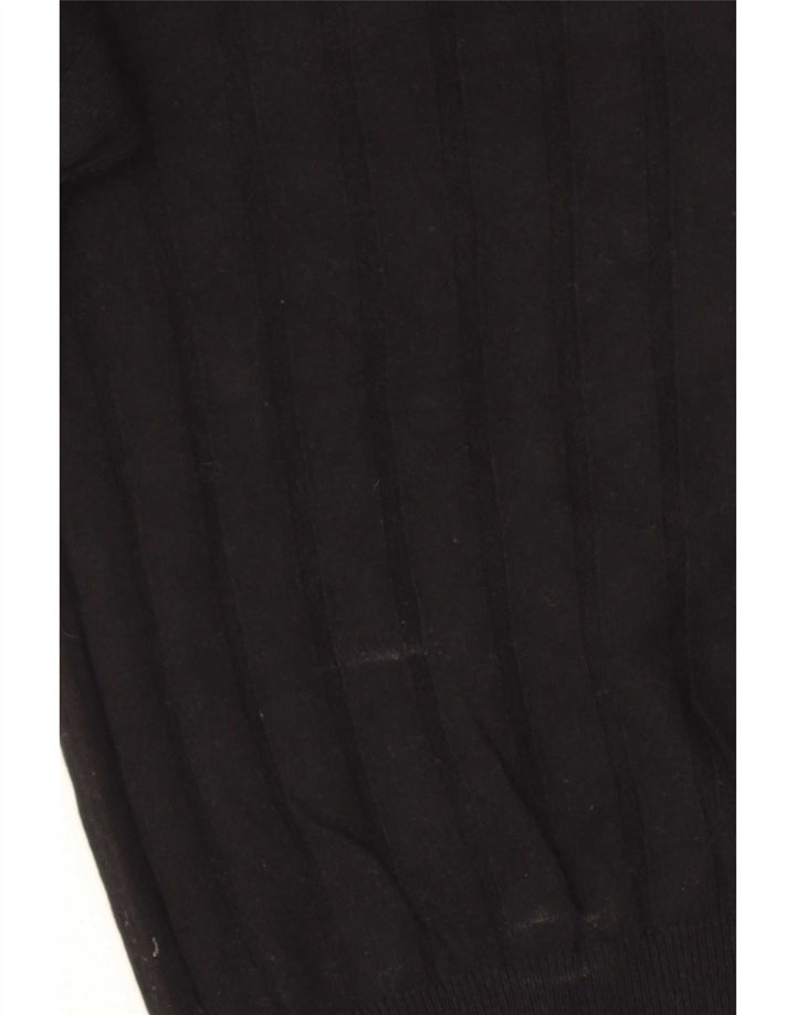 Maglione maglione con scollo a barca da donna Marks & Spencer UK 10 piccolo nero