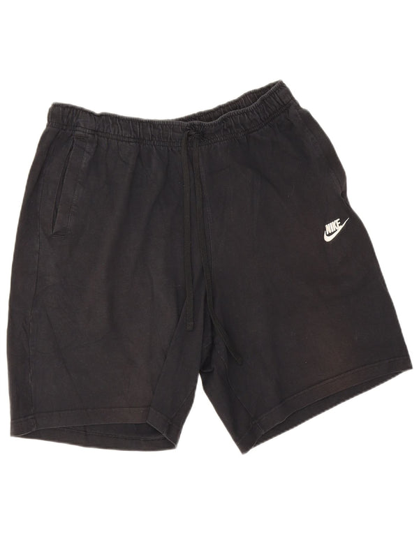 Pantaloncini sportivi Nike da uomo grandi in cotone nero