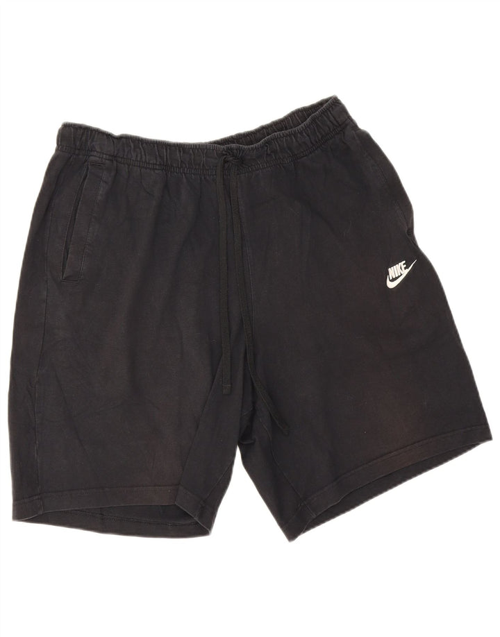 Pantaloncini sportivi Nike da uomo grandi in cotone nero