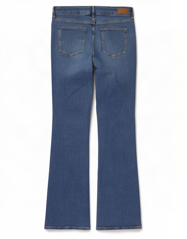Jeans Brooke Bootcut da donna Fat Face UK 12 Medio W30 L31 Cotone blu