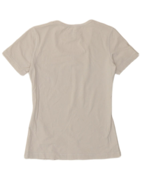 T-shirt grafica da donna Champion Top UK 12 Medium White